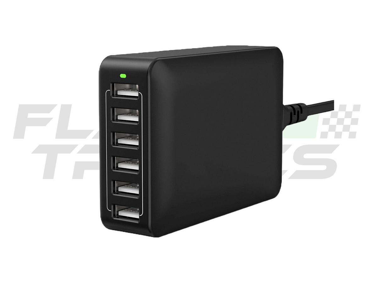 6-Way USB Charging Bank