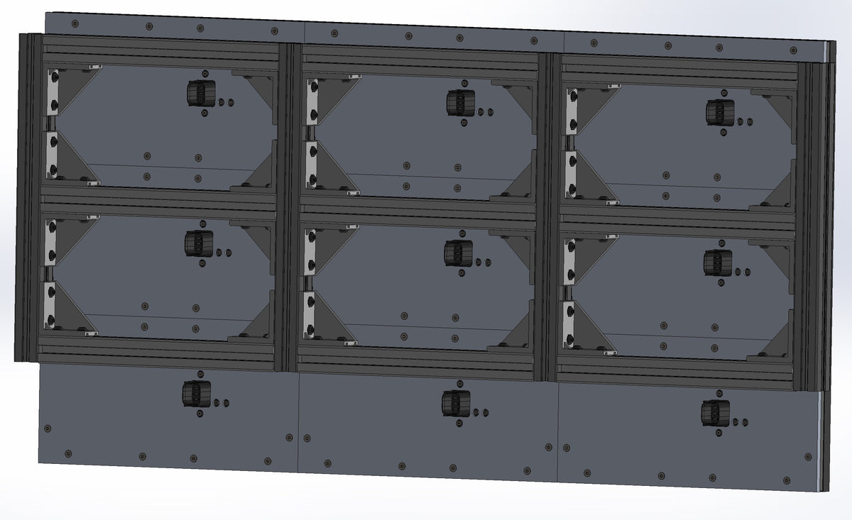 9 Panel, 3x3 Signboard Kit view 3
